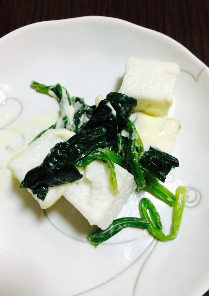 ほうれん草とはんぺんのマヨ和え-レシピのメイン写真