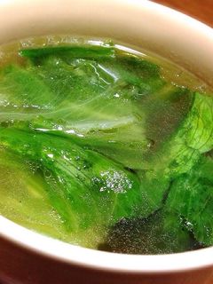 ✽レタスのコクうま中華風スープ✽-レシピのメイン写真