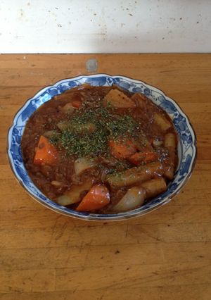春野菜のハヤシライス風-レシピのメイン写真