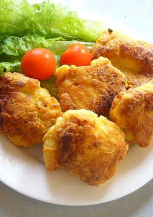 コーンミールで簡単チキンナゲット-レシピのメイン写真