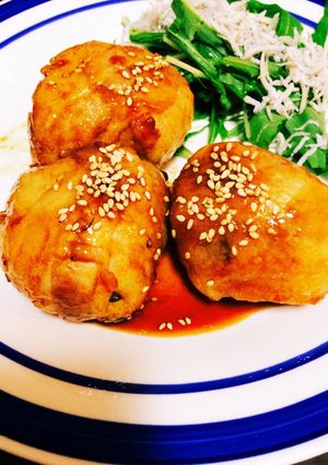 みんな大好き♪肉巻きおにぎり-レシピのメイン写真