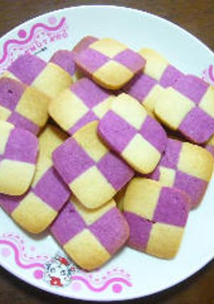 紫芋のクッキー-レシピのメイン写真