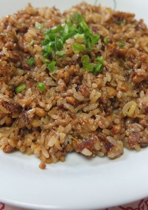 関西の人でもいけまっせ　納豆チャーハン-レシピのメイン写真