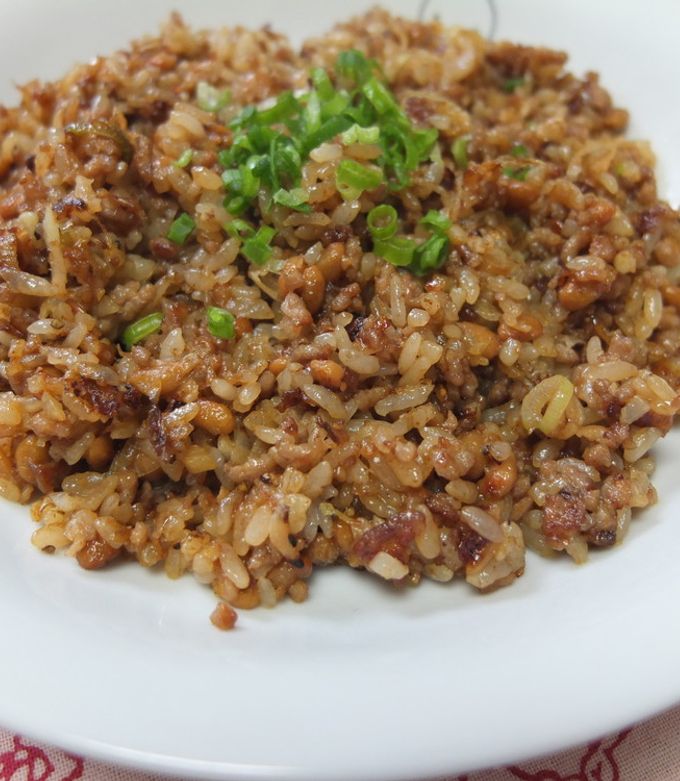 関西の人でもいけまっせ 納豆チャーハン-レシピのメイン写真