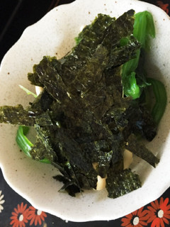 ほうれん草の磯香サラダ-レシピのメイン写真