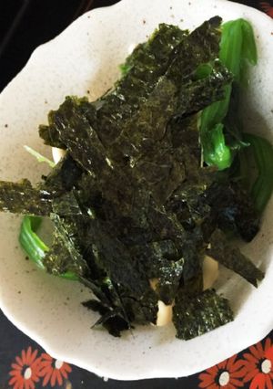 ほうれん草の磯香サラダ-レシピのメイン写真