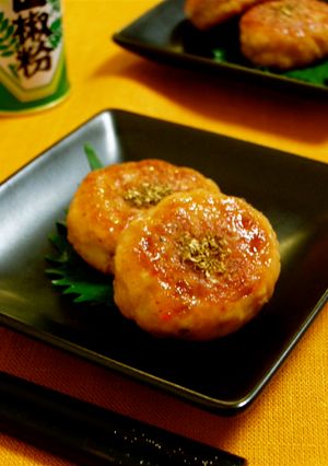 鶏つくねの照り焼き-レシピのメイン写真