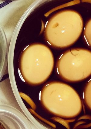 材料は麺つゆだけ♡味玉子♡常備菜の一品-レシピのメイン写真
