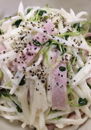 来客時にも◎簡単カイワレ大根サラダ✨-レシピのメイン写真