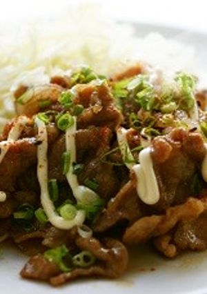 ご飯に良く合う☆　豚こまの甘辛炒め-レシピのメイン写真