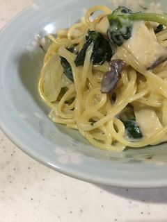 *ほうれん草のクリームパスタ*-レシピのメイン写真