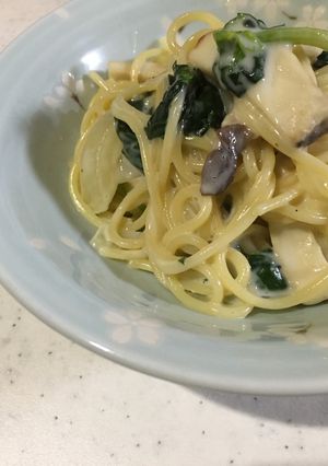 ＊ほうれん草のクリームパスタ＊-レシピのメイン写真