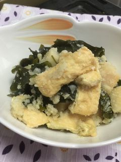 竹の子とワカメのおから煮-レシピのメイン写真