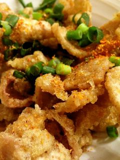 鳥皮のから揚げ-レシピのメイン写真
