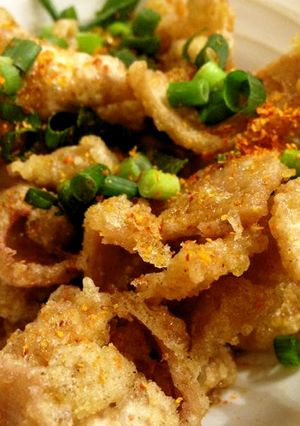 鳥皮のから揚げ-レシピのメイン写真