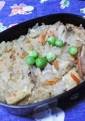 きのこ・とりの炊き込みご飯-レシピのメイン写真