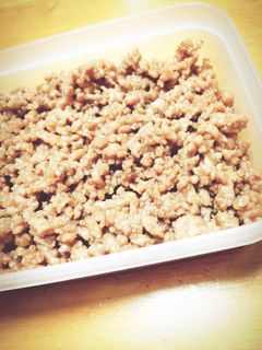 お弁当に!簡単そぼろ-レシピのメイン写真
