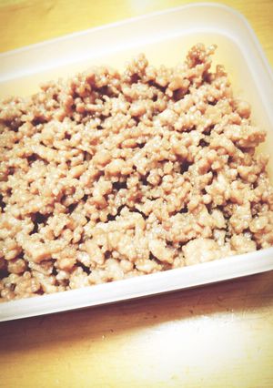 お弁当に！簡単そぼろ-レシピのメイン写真