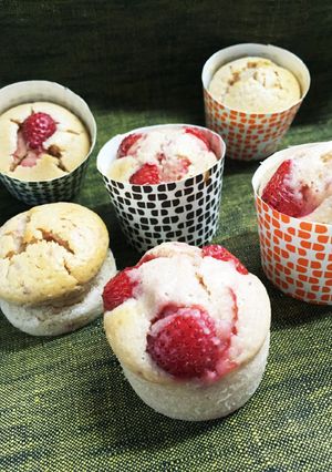 HM☆しっとり苺マフィン？カップケーキ-レシピのメイン写真