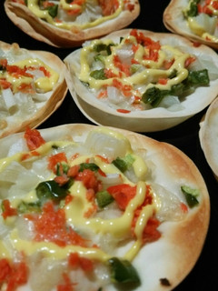 餃子の皮で鮭マヨピザ-レシピのメイン写真