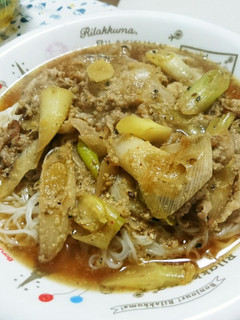 ガッツリいただくゴマ豚にゅうめん。-レシピのメイン写真