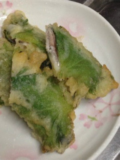 イワシと大葉とチーズの天ぷら-レシピのメイン写真