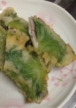 イワシと大葉とチーズの天ぷら-レシピのメイン写真