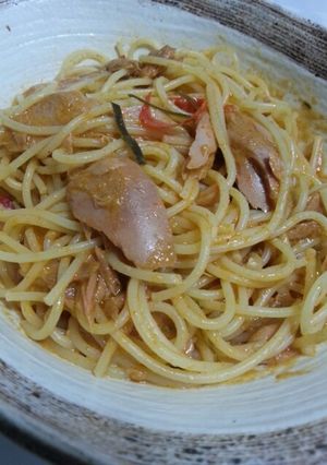 缶詰で簡単☆タイカレーパスタ-レシピのメイン写真