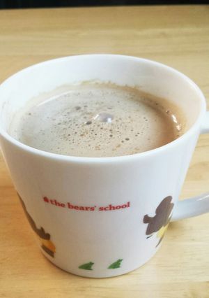 お疲れさんに♡ホット一息カフェオレ♪-レシピのメイン写真