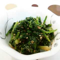 รูปของ 簡単※あと１品副菜ほうれん草のごまあえ♪