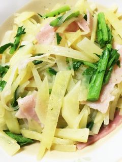 じゃがいものシャキシャキ炒め物♡-レシピのメイン写真