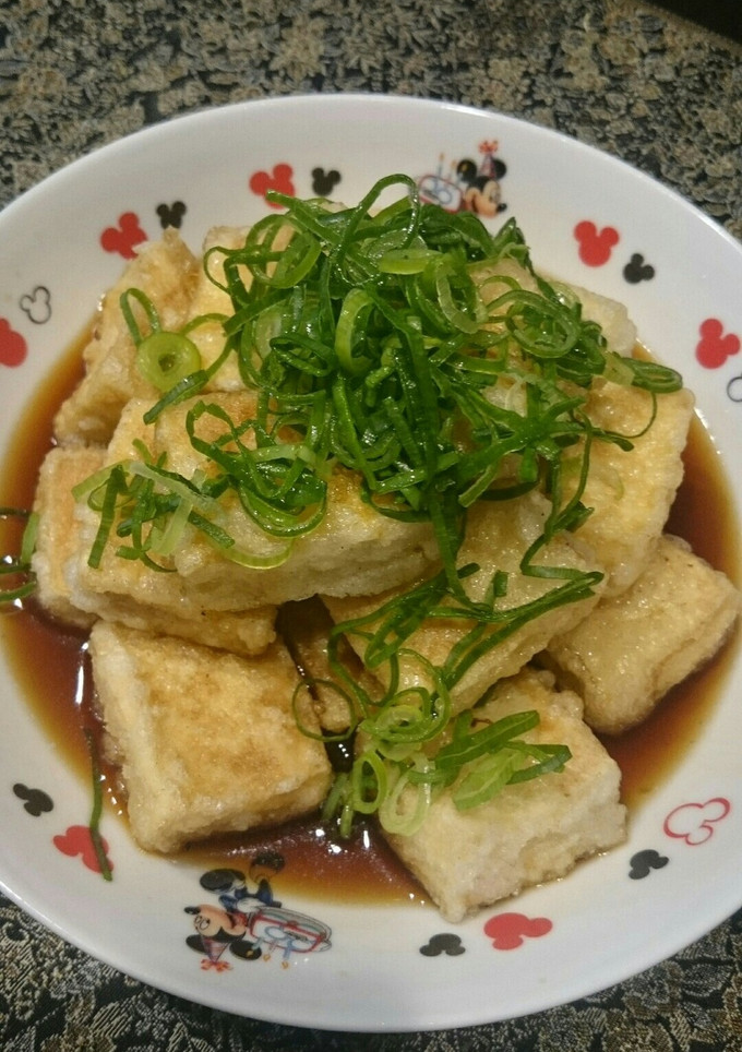 もちもち揚げ出し高野豆腐-レシピのメイン写真