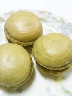 抹茶マカロン-レシピのメイン写真