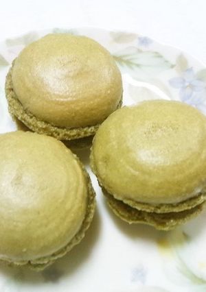 抹茶マカロン-レシピのメイン写真