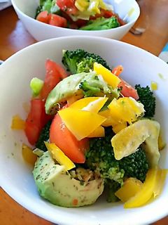 ブロッコリーとトマトのレモンサラダ-レシピのメイン写真