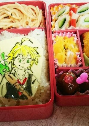 キャラ弁☆七つの大罪☆メリオダス-レシピのメイン写真
