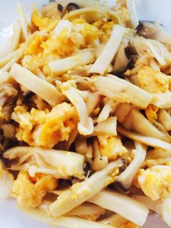エリンギと卵のバター醤油炒め☆-レシピのメイン写真