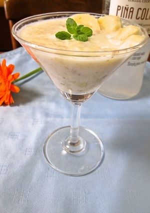 ピニャコラーダで絶品☆バナナカクテル-レシピのメイン写真