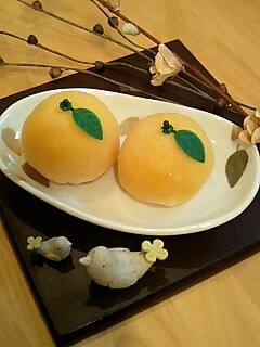 コタツで食べたい♪みかん大福-レシピのメイン写真