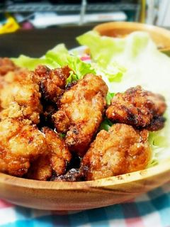 ジューシー☆鶏の唐揚げ(●´)З`)))-レシピのメイン写真