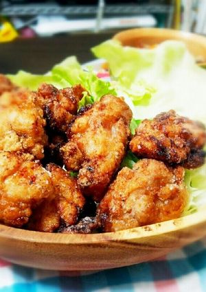 ジューシー☆鶏の唐揚げ(●´)З`)))-レシピのメイン写真