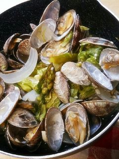 コンソメ風味あさりの酒蒸し-レシピのメイン写真