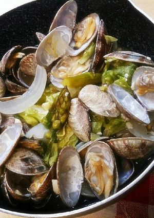コンソメ風味あさりの酒蒸し-レシピのメイン写真