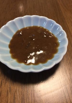 バルサミコ酢玉葱ドレッシング(洋風黒酢)-レシピのメイン写真