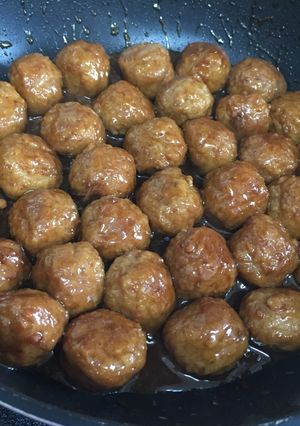 業務スーパー☆やわらか煮豚の残り汁肉団子-レシピのメイン写真