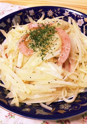 即完食！じゃが好きのシャキシャキ炒め☆-レシピのメイン写真