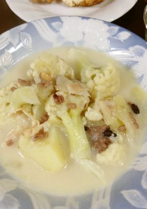 カリフラワーと雑穀のミルク煮-レシピのメイン写真