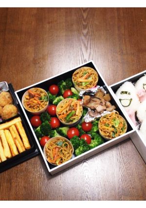 2014保育園 運動会弁当-レシピのメイン写真