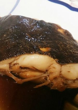 簡単フライパンでカレイの煮付け-レシピのメイン写真
