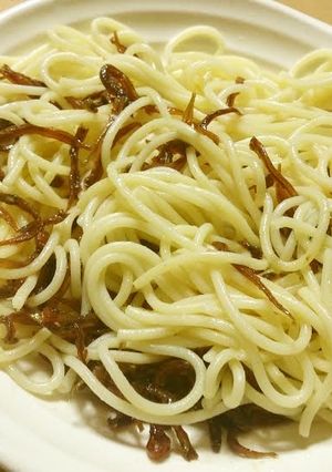 イカナゴのバターパスタ-レシピのメイン写真